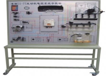 普通型豐田5A-FE發(fā)動機電控系統(tǒng)示教板