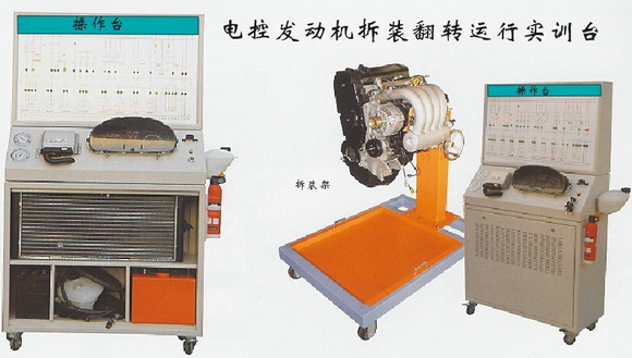 豐田汽油發(fā)動機(jī)總成（可運(yùn)行、帶翻轉(zhuǎn)架）（豐田3S-FE）
