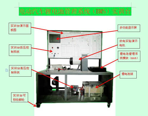 動力電池管理系統(tǒng)（BMS）實訓(xùn)臺