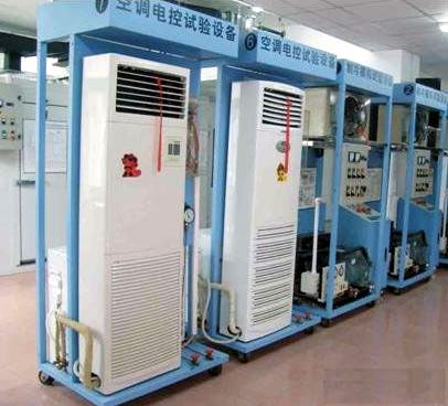 柜式空調(diào)技能實(shí)訓(xùn)考核裝置，柜式空調(diào)實(shí)訓(xùn)考核設(shè)備